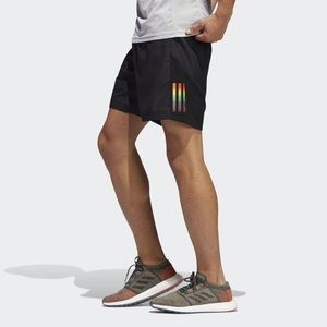 Adidas Own the Run Pride Shorts. Size Men’s Small